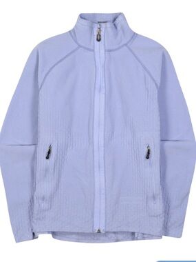 Patagonia R1.5 lightweight Rare Lavender honeycomb fleece warm full zip jacket